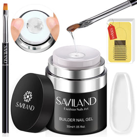 SAVILAND front packaging showing kit contents and neat dispenser benefit