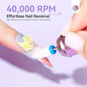 SAVILAND ceramic corn bit detail for efficient gel and acrylic reduction