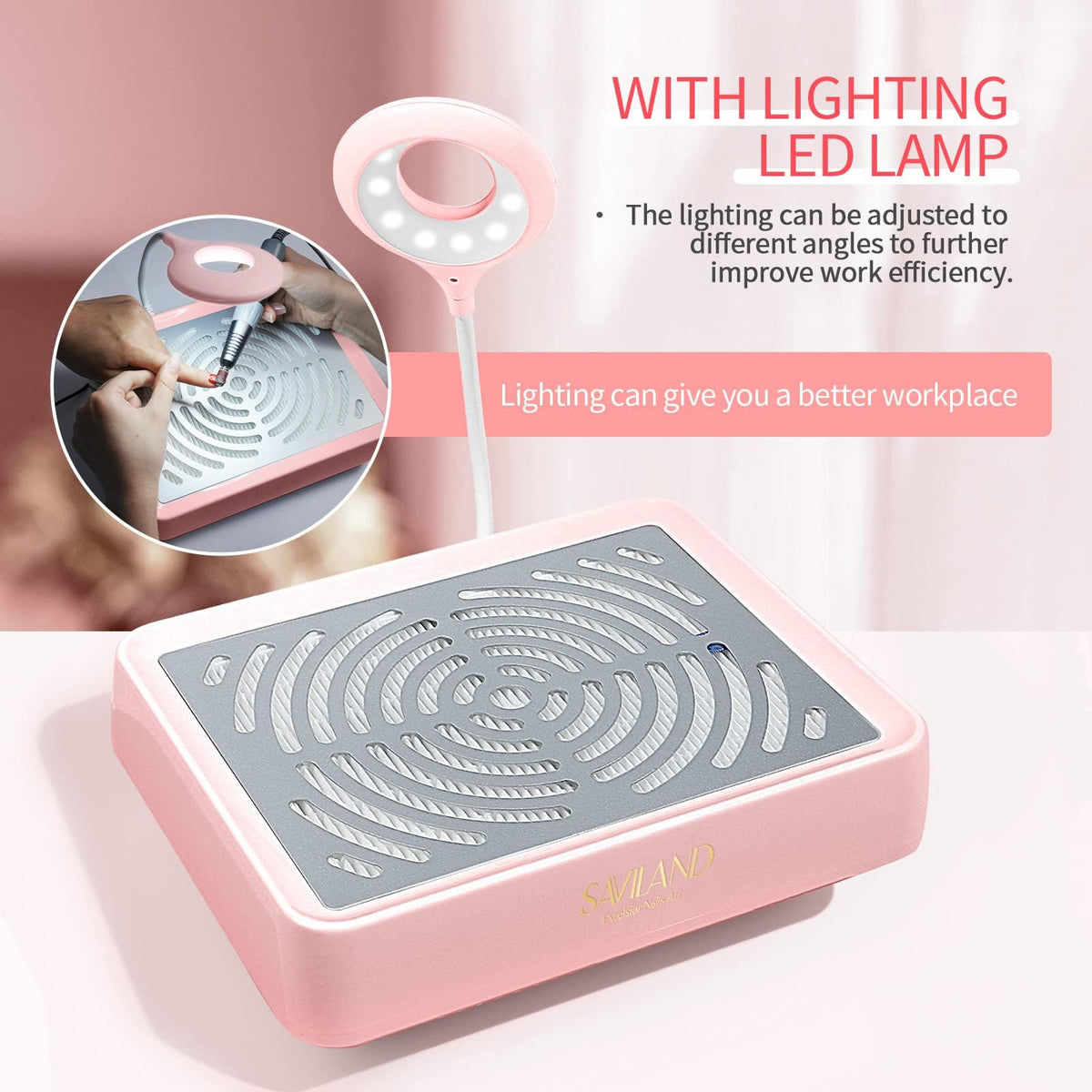 SAVILAND close-up reusable filter pad highlighting easy cleaning and long-term use