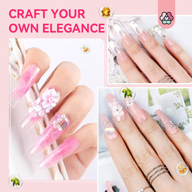 SAVILAND nail decorations and rhinestones for creative designs