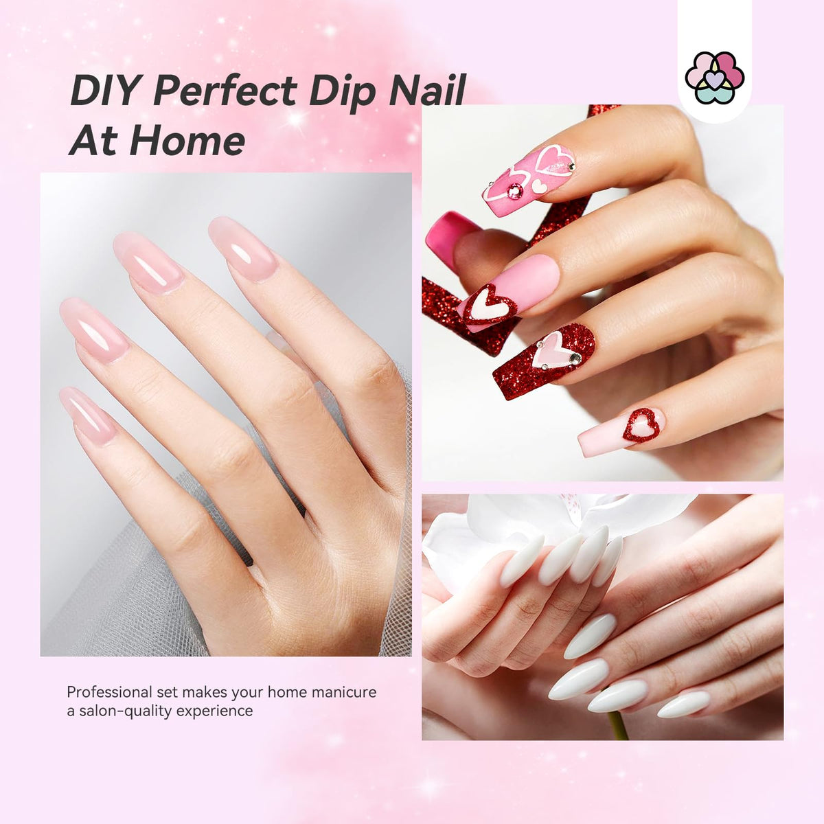 SAVILAND finished glossy manicure showcasing durable shine and salon-quality result
