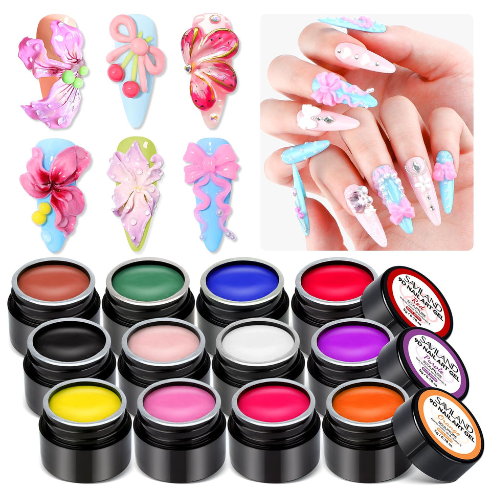SAVILAND front packaging showing full 12-color kit and pen for easy start