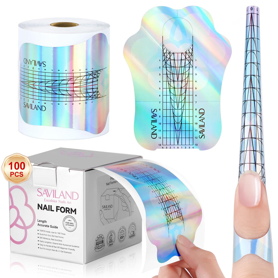 SAVILAND front packaging showing long reusable forms and benefits