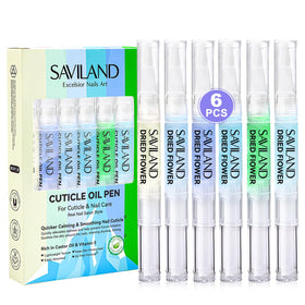 SAVILAND front packaging of 6-pen set showing compact design and variety