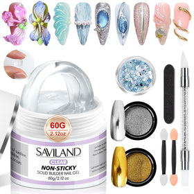 SAVILAND front packaging showing 60g solid builder gel kit for easy identification and quick setup
