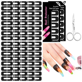 SAVILAND front packaging showing 100pcs U-shaped protectors and tweezer for fast cleanup