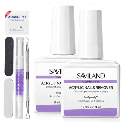 SAVILAND front packaging showing kit contents and benefits