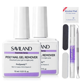 SAVILAND front packaging showing kit contents and fast removal benefit