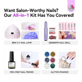 SAVILAND gel polish swatches illustrating vibrant colors and long-lasting glossy results