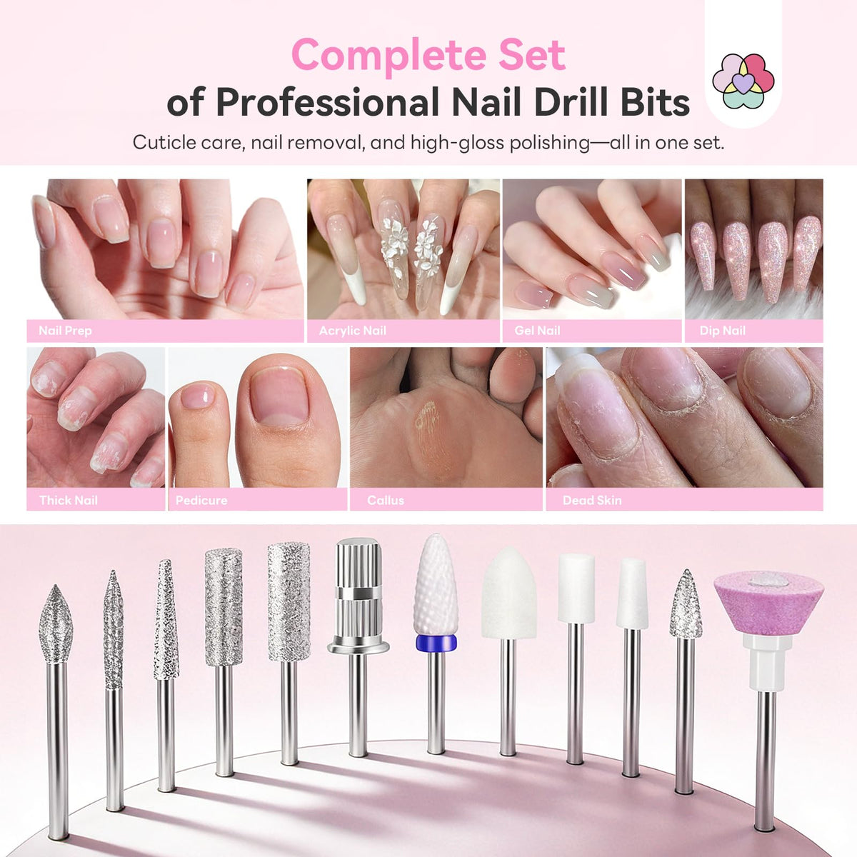 SAVILAND drill in use on a salon client showing fast removal and quiet operation benefit