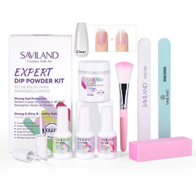 SAVILAND home manicure station with kit components for salon-quality DIY nails