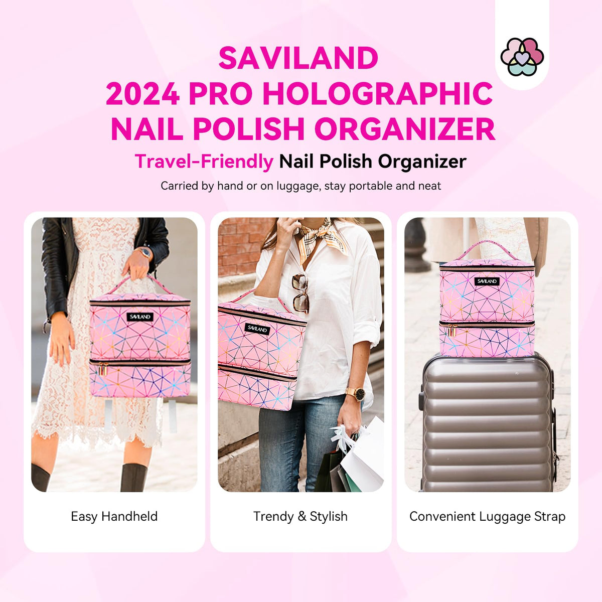SAVILAND organizer on salon station demonstrating neat setup and professional presentation