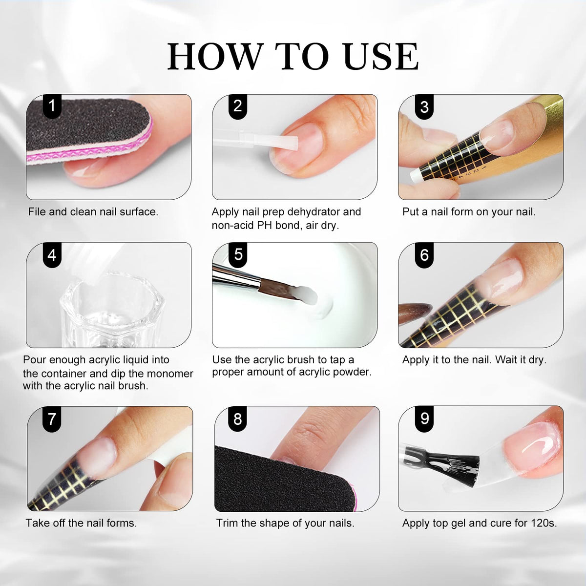 Saviland nail extensions lifestyle shot showing durable finished nails and style