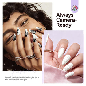 SAVILAND salon-style finished manicure demonstrating long-lasting finish