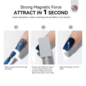 SAVILAND magnets beside a ruler showing compact size for easy storage