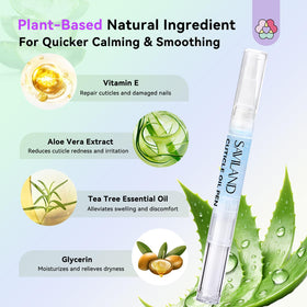 SAVILAND six-flavor pens arranged to highlight aloe blueberry apple lily jasmine osmanthus