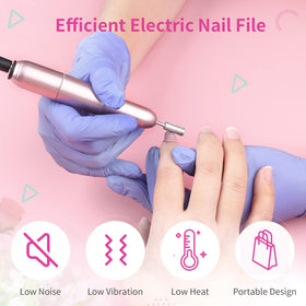 SAVILAND size comparison with hand to show compact portable design for on-the-go use