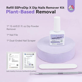 SAVILAND kit staged on home vanity for convenient at-home nail care