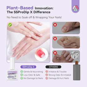 SAVILAND dual-ended nail scraper metal tip close-up for precise removal