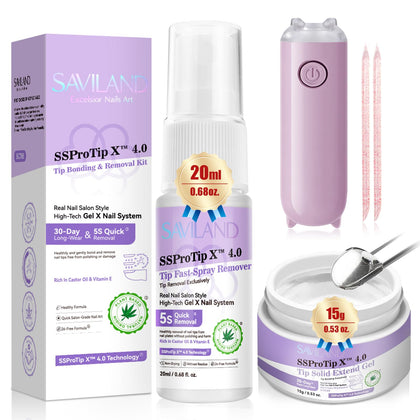 SAVILAND front packaging showing kit contents and benefits