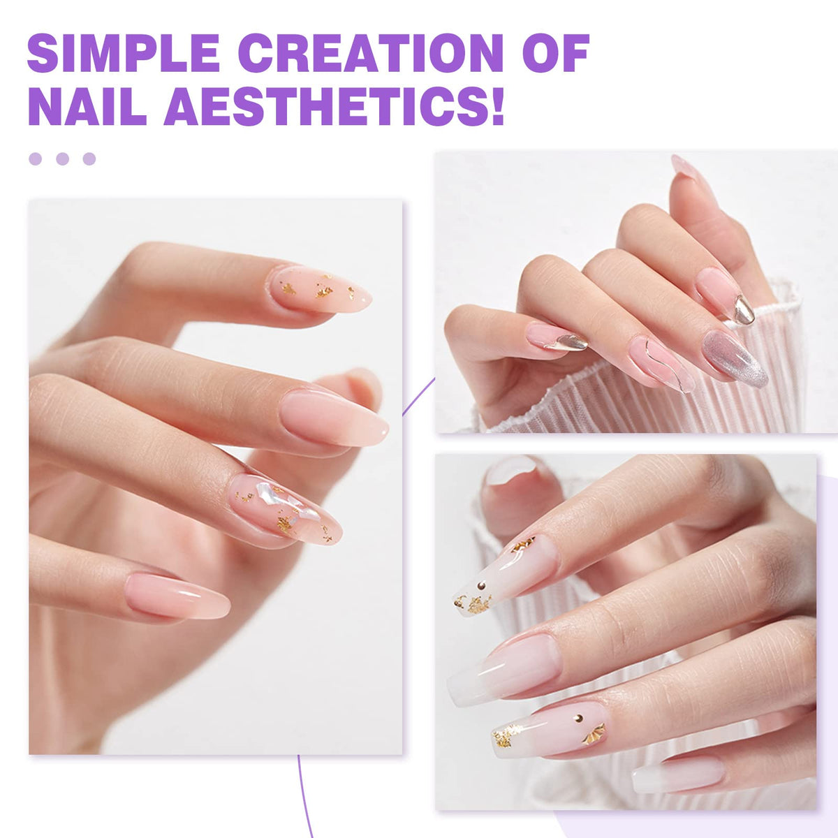 SAVILAND gel texture close-up showing smooth bubble-free finish
