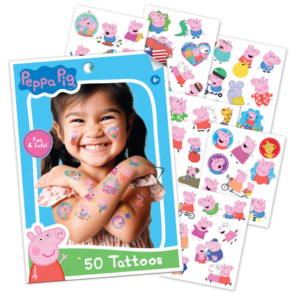 Savvi front packaging showing Peppa Pig designs and 50-count benefit