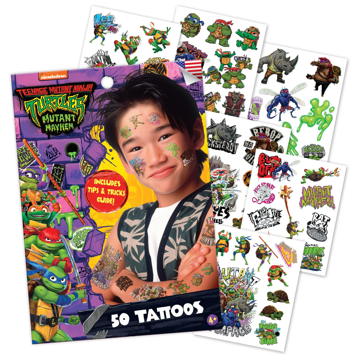 Savvi front packaging showing 50-pack and TMNT logo, great for party planning
