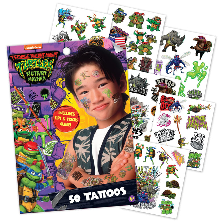 Savvi front packaging showing 50-pack and TMNT logo, great for party planning