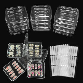 Sawvolker clear front packaging showing organized nails and protection