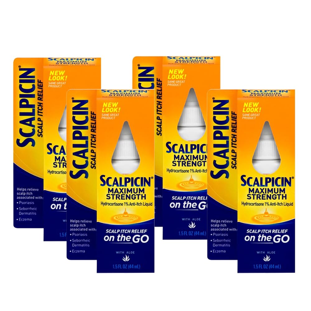 Scalpicin front packaging showing product and benefits