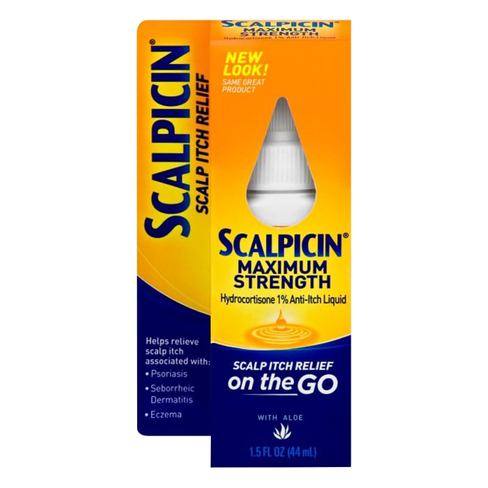 Scalpicin front packaging showing bottle and clear purpose