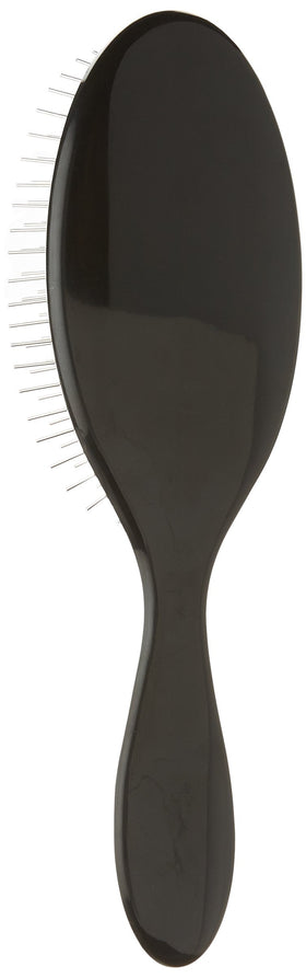 Scalpmaster close-up of wire bristles and cushion, highlighting gentle scalp comfort