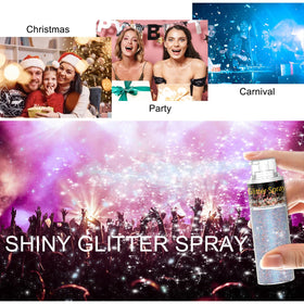 Scarman glitter accenting nails and DIY craft project, enhances creative finishes