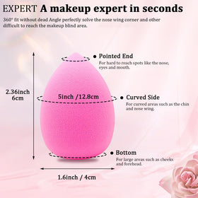 Scartink close-up of sponge texture highlighting soft latex-free pores