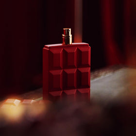 SCENT BEAUTY cherries and creamy notes arranged to represent Cherry Baby ingredients and gourmand appeal