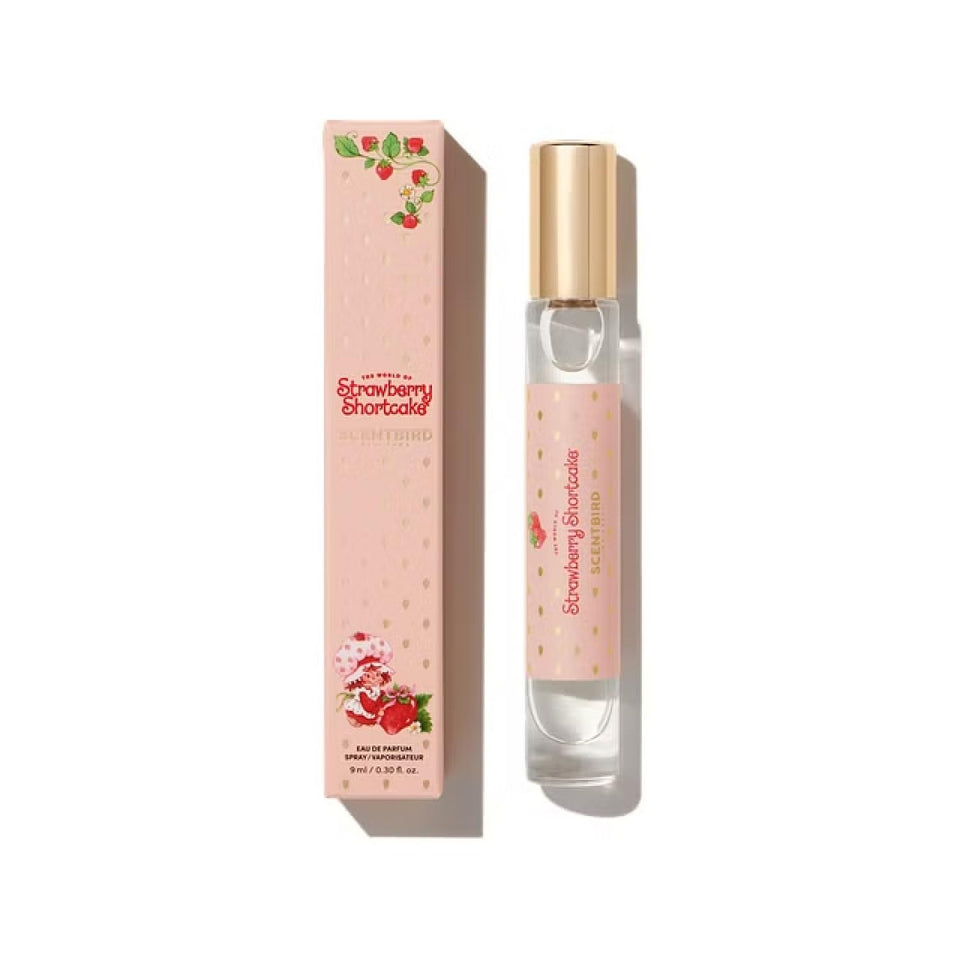 Scentbird front bottle showing perfume and cheerful design, evokes nostalgia
