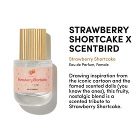 Scentbird packaging box displayed upright, highlights collectible branding