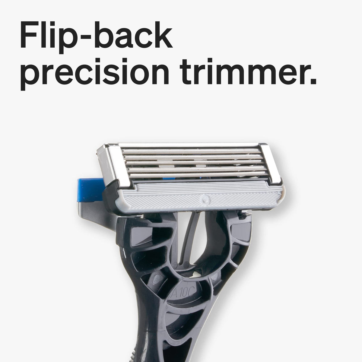 Schick Hydro 5 three-pack arranged in lifestyle scene for travel-ready convenience benefit