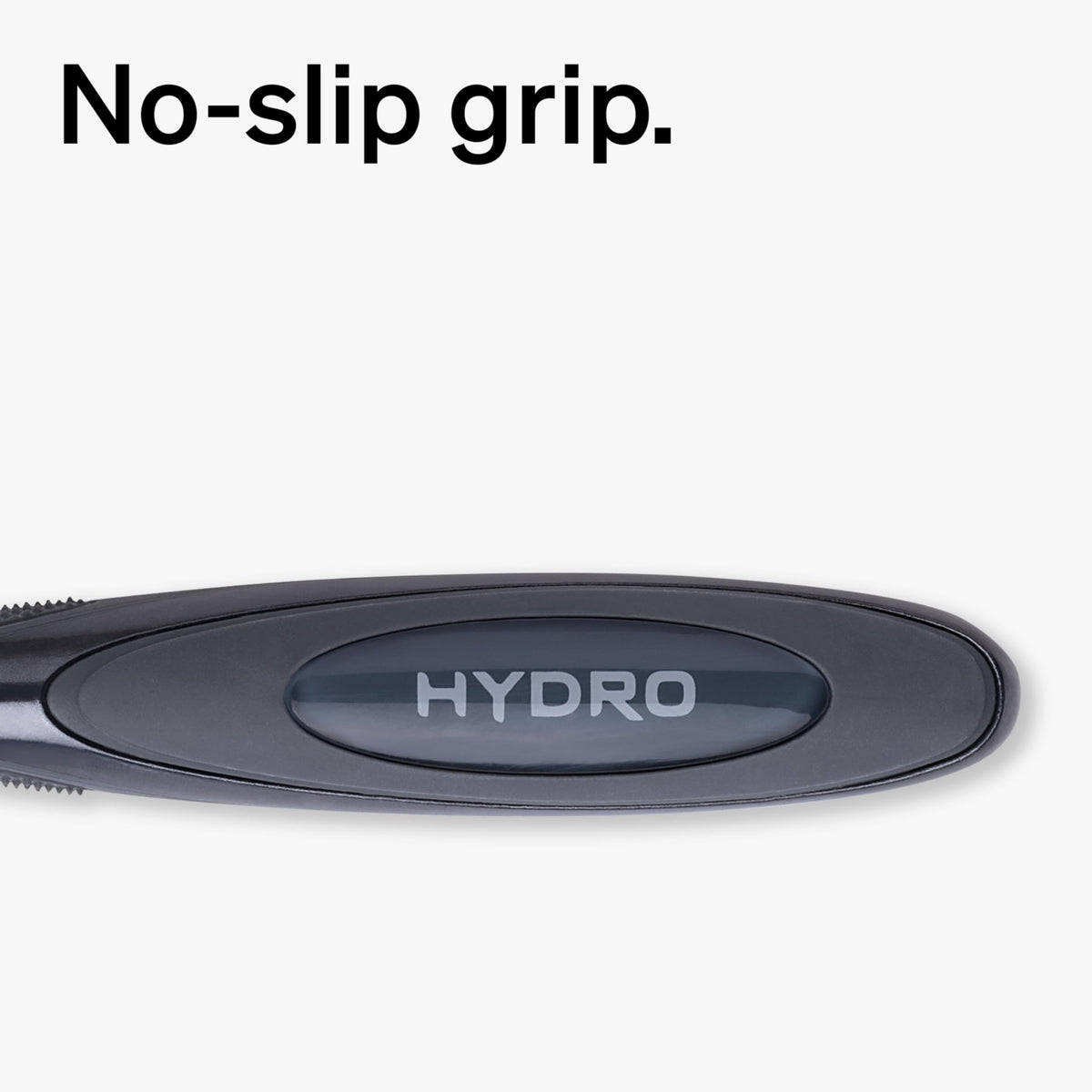 schick Hydro Sensitive held for size comparison showing compact, ergonomic design