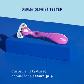 Schick Hydro Silk visual of shea butter and hyaluronic acid representing hydration benefits