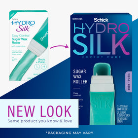 Schick Hydro Silk roller tip close-up for precise, controlled application