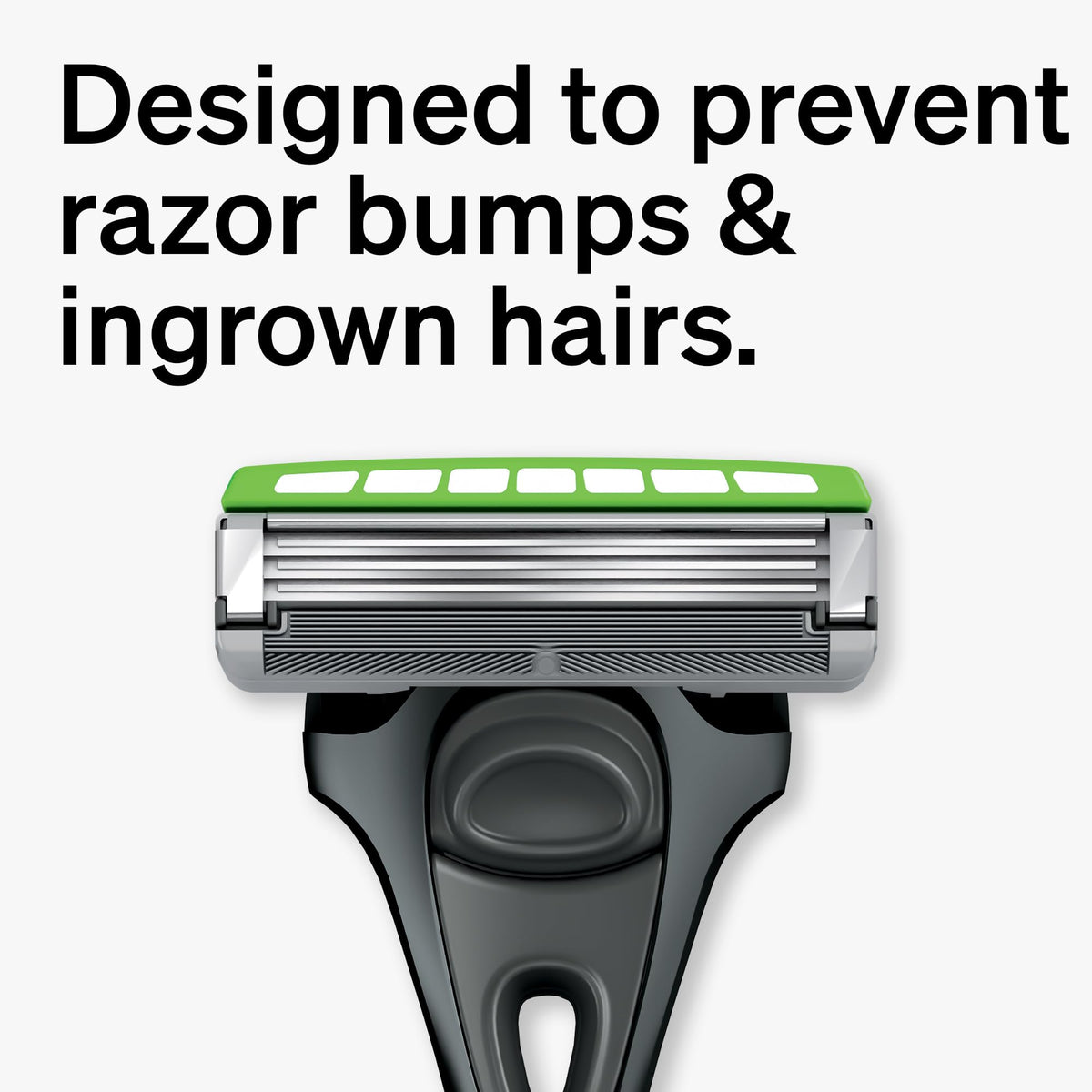 schick three blade edge close-up delivering precise, consistent cuts