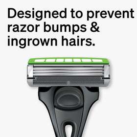 schick three blade edge close-up delivering precise, consistent cuts