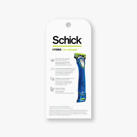 Schick Hydro 5 trimming sideburns showing control and accurate shaping benefit