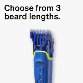 Schick Hydro 5 shaving on face demonstrating smooth glide and skin comfort