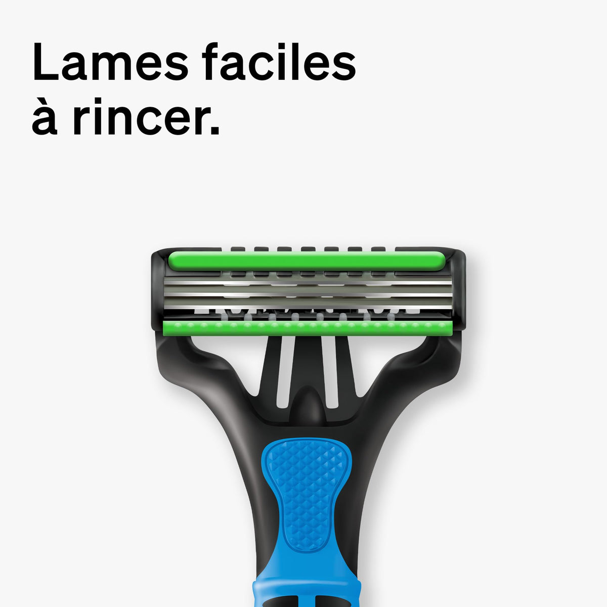 Schick Xtreme 3 back label view highlighting features and ingredient notes