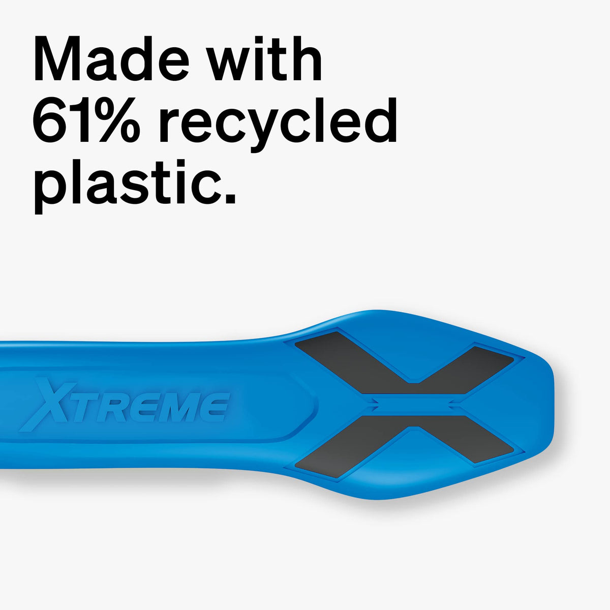 Schick Xtreme 3 side profile showing pivot head for contour adaptation