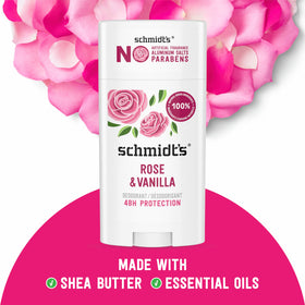 Schmidt's stick close-up texture showing smooth non-greasy finish and ease of glide