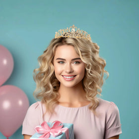 Schmoopy tiara in packaging ready to gift with protective box
