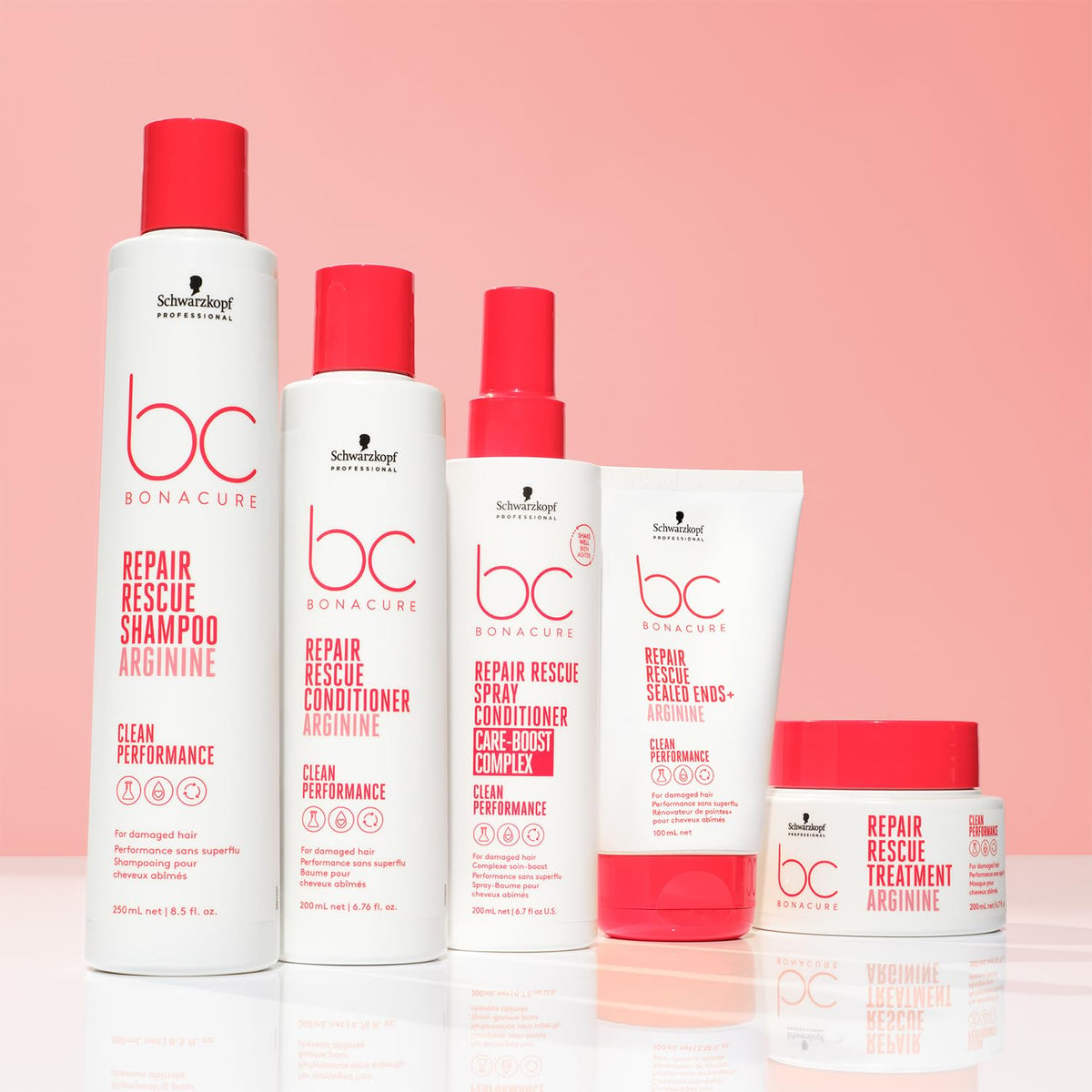 Schwarzkopf Professional 100 mL tube beside a hand to show size and travel-friendly benefit